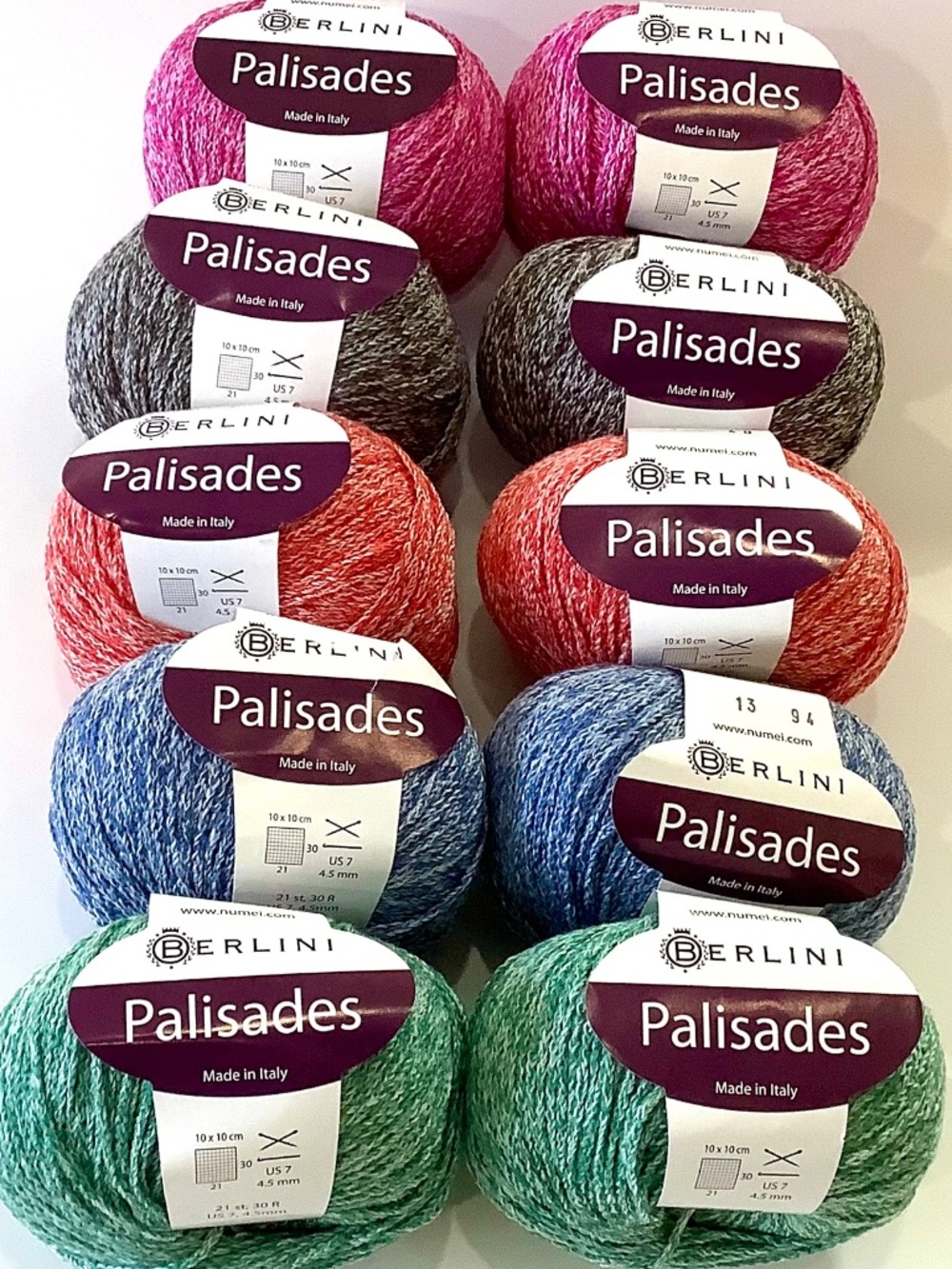 Berlini Palisades DK Weight Yarn - Multi-Color Pack